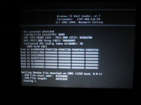 getting boot image via Xmodem